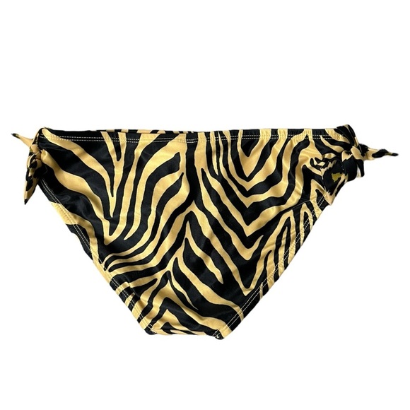 Breaking Waves Kids Swimwear Set in Black and Tan Animal Print - Picture 6 of 10